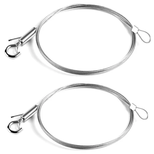 ACRIMAX Heavy Duty Picture Hanging Wire Kit - 2 Stainless Steel Wires (2m x 1.5mm) for Mirrors, Artwork, Lamps, Billboards & Flowerpots - Supports up to 20kg