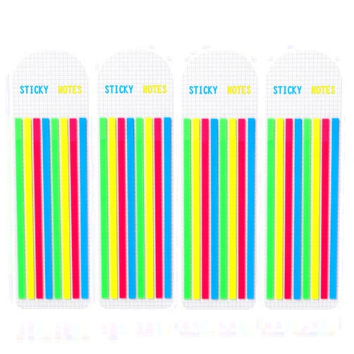 Vin Beauty 640Pcs Highlighter Tape Highlighter Stripe, Long Page Tabs, Transparent Sticky Page Markers Tabs, Colorful Page Markers Sticky, Index Tabs, Book Tabs for Annotating Books, Page Tape for Index Note