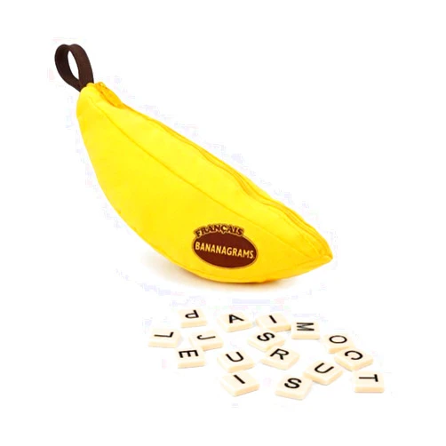 Bananagrams Tile Game - French