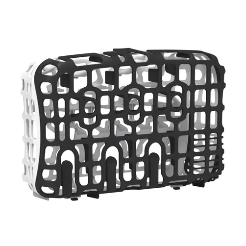 Dr. Brown's Dishwasher Basket for Small Baby Bottle Parts, Pacifiers, and Accessories, Clean, Store and Organize Newborn Essentials, BPA Free, Black