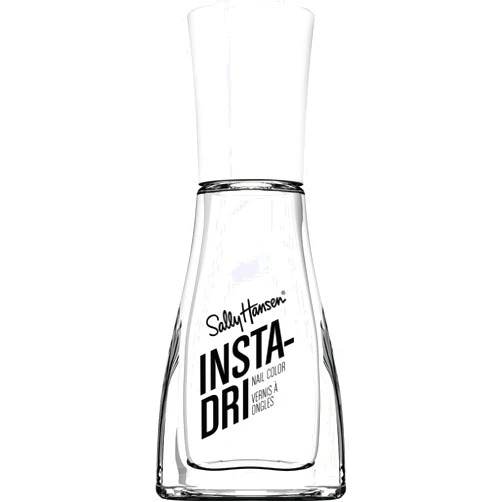 Sally Hansen Insta-Dri Fast-Dry Nail Color, 10.790g, White On Time - 113
