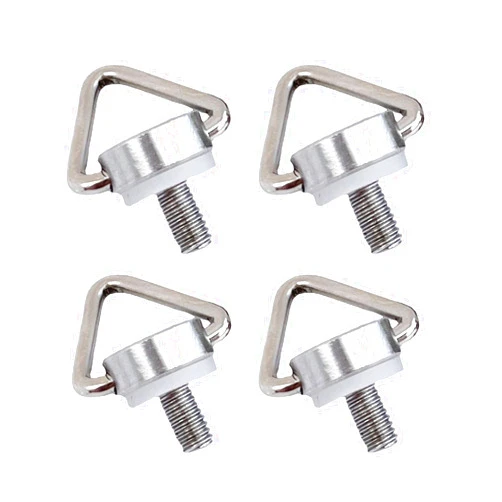 IMusk 4 pcs Air 3/Mini 4 Pro RC-2 Neck Lanyard Eye Hook Screws Foldable Stainless Steel Strap Buckle Screws for DJI RC 2 and DJI RC Pro Remote Controller Accessories