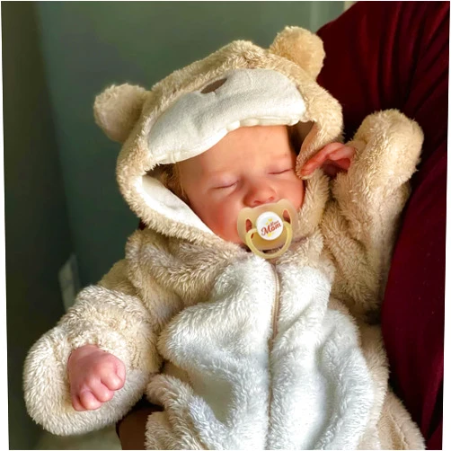 BABESIDE Lifelike Reborn Baby Dolls Boy - 17-Inch Baby Soft Body Realistic-Newborn Baby Dolls Full Body Vinyl Real Life Baby Dolls with Toy Accessories for Kids Age 3 4 5 6 7 +