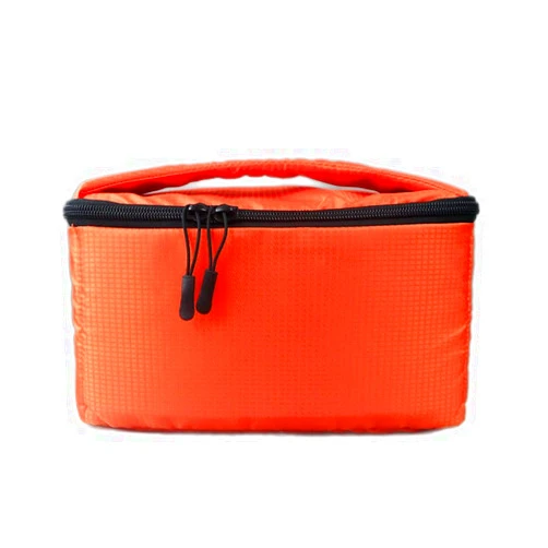 DRF Camera Case Insert Waterproof DSLR Camera Padded Storage Bag with Handle BG170, 170orange, M, Backpack,travel