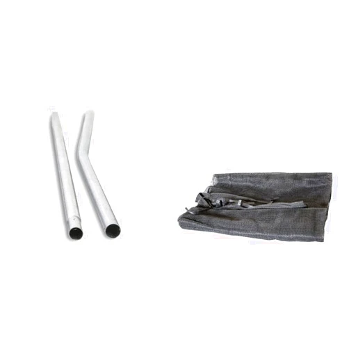 Skywalker Trampolines Upper & Lower Enclosure Pole Kit (1 Set) 4201 & 4202, Galvanized (PK0015)