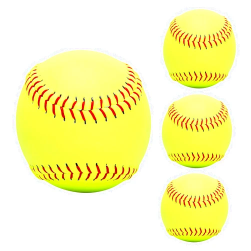Baisidiwei Practice Softballs Size 12 Inch Softballs. Fastpitch Softballs, Official 12 inch Size and Weight
