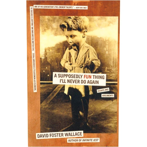 By David Foster Wallace (Author) A Supposedly Fun Thing I'll Never Do Again: Essays and Arguments