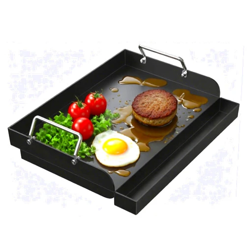 WEBROIL Nonstick Coating Cooking Griddle Insert for Gas Grill, 17