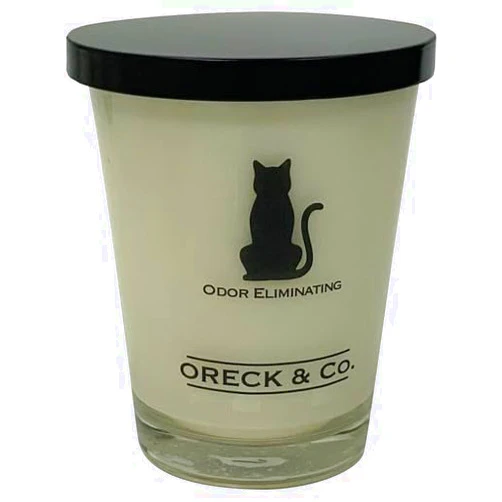 David Oreck Pure Air Odor Eliminating Candle David Oreck Pure Air Pet Odor Eliminating Soy Candle - 8 Ounce Cool Cat
