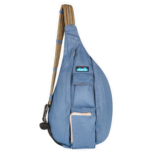 KAVU Original Rope Bag Sling Pack with Adjustable Rope Shoulder Strap