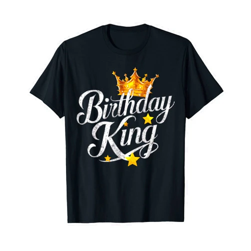 Cool King Birthday Party Birthday King Couples Matching Birthday Bday T-Shirt