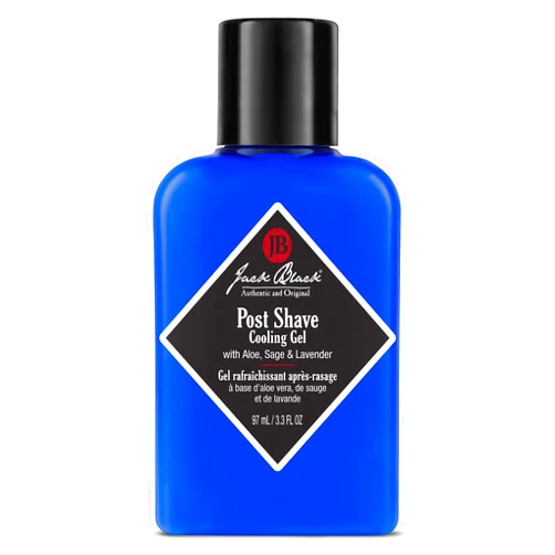 Jack Black Post Shave Cooling Gel - Clear After Shave Gel for Men, Men’s Aftershave Gel, Natural Ingredient Razor Burn & Skincare