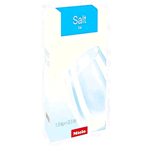 Miele 10248600 Care Collection Dishwasher Reactivation Salt 3.3lbs (1.5 Killogram), 3.3 Pound (Pack of 1), White, 52 Ounce
