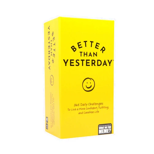 WHAT DO YOU MEME? Better Than Yesterday - A Mindfulness Game and Case Kenny, Creator of The New Mindset Movement