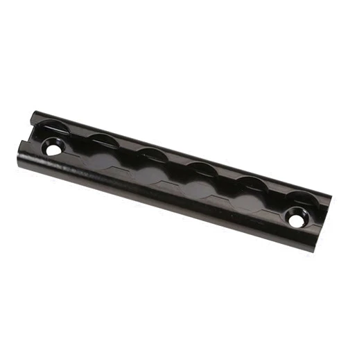 US Cargo Control Black L Track, 6 Inch Length Airline Track, Perfect for Securing Motorcycles, ATVs, Dirt Bikes, Utility Tractors, and More, Use On Pickup Trucks, Vans, Or Enclosed Trailers