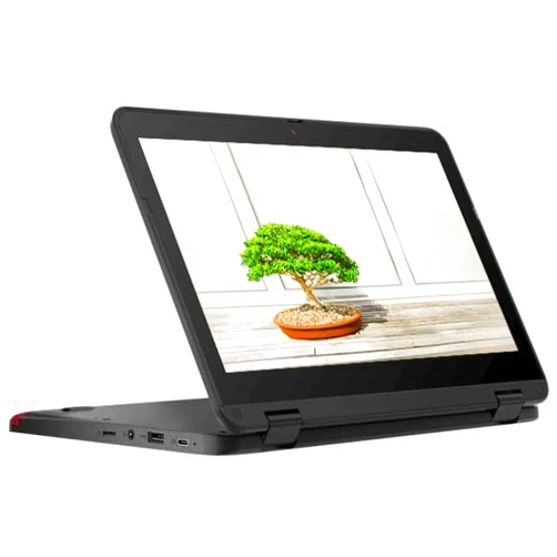 Lenovo 2024 Convertible 2-in-1 Lightweight Chromebook, 11” HD IPS Touchscreen, Intel Processor Up to 2.60GHz, 4GB Ram, 32GB SSD, Super-Fast WiFi, Chrome OS, Dale Black (Renewed)
