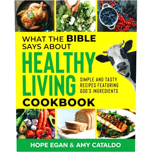 By Hope Egan (Author), Amy Cataldo (Author), Rex Russell (Foreword) & 0 more What the Bible Says about Healthy Living Cookbook: Simple and Tasty Recipes Featuring God's Ingredients