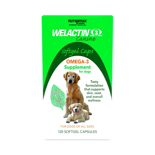 Nutramax Laboratories Nutramax Welactin Canine Soft Gel - 120 ct
