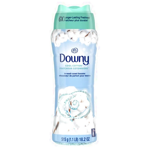 Downy In-Wash Laundry Scent Booster Beads, Cool Cotton, 18.2 oz