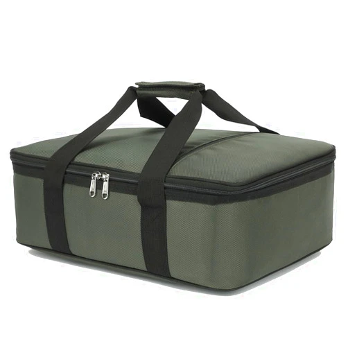 GYEUKHAM Insulated Casserole & Pizza Carrier Bag - Large Portable Hot and Cold Food Storage Tote with Handles - Thermal Bag for Parties, Potlucks, Picnics, Camping, Travel,Army Green