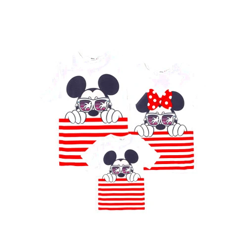 Disney Mickey and Friends Family Matching Classic T-Shirt Personalized Family Outfit