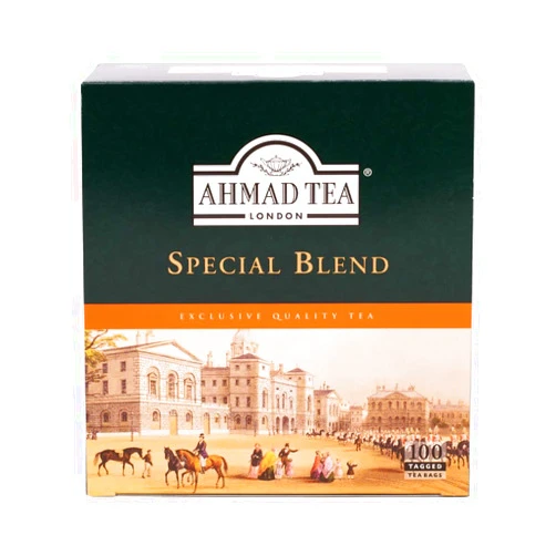 Ahmad Tea Black Tea, Special Blend Teabags, 100 ct - Caffeinated and Sugar-Free