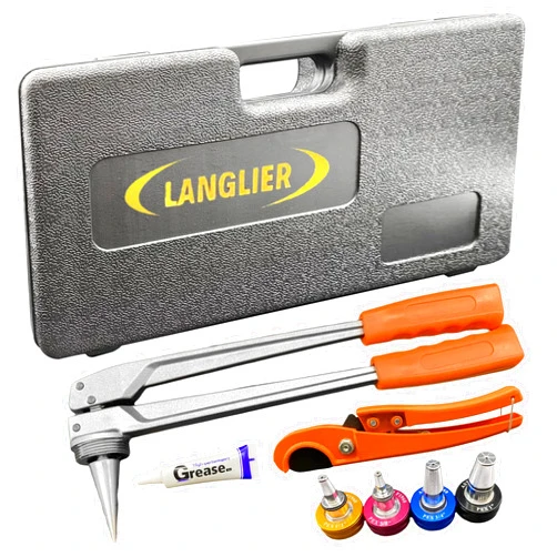 LANGLIER Manual PEX Pipe Expander Tool Kit with 3/8