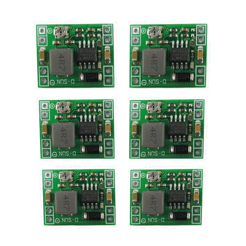 Honbay MP1584EN,Honbay® 6 Pack MP1584EN Ultra Small DC-DC 3A Power Step-Down Adjustable Module Buck Converter 24V to 12v 9V 5V 3V