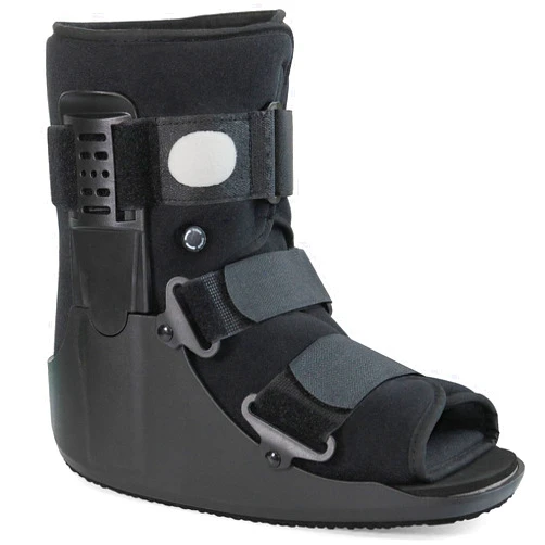 DEZOON Walking Boot, Fracture Boot for Broken Foot and Ankle, Short Air Cam Walker Boot for Injured Foot Small