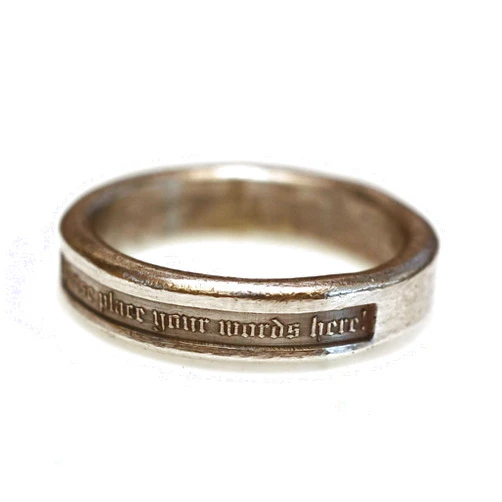 Studio S71 Custom steel punch ring