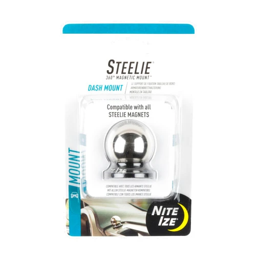 Nite Ize Steelie Dash Mount - Additional Car Mount Dash Ball for Steelie Magnetic Phone Mounting System - Cell Phone Accessories for Dashboard Mount Set