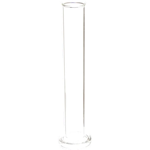 United Scientific HYC500 Borosilicate Glass Hydrometer Cylinder, 500ml Capacity