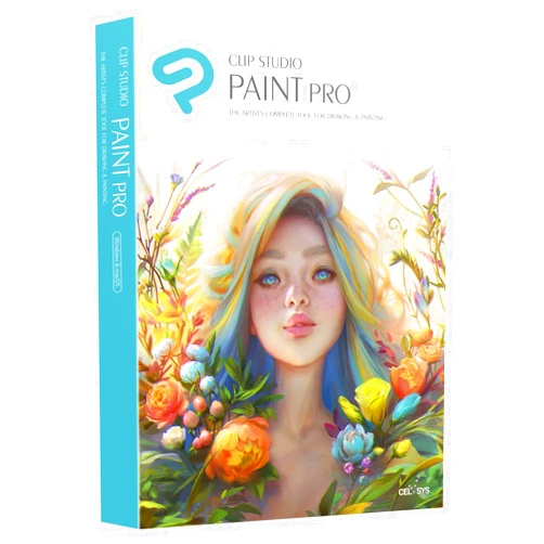 Graphixly CLIP STUDIO PAINT PRO - Version 1 - Perpetual License - for Microsoft Windows and MacOS