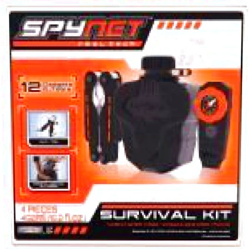 Spy Net Spynet Real Tech Survival Kit Compass Canteen Whistle