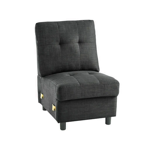 OuchTek Couches for Living Room Furniture Sets Modern Modular Sectional Sofa Couch, Armless Chair