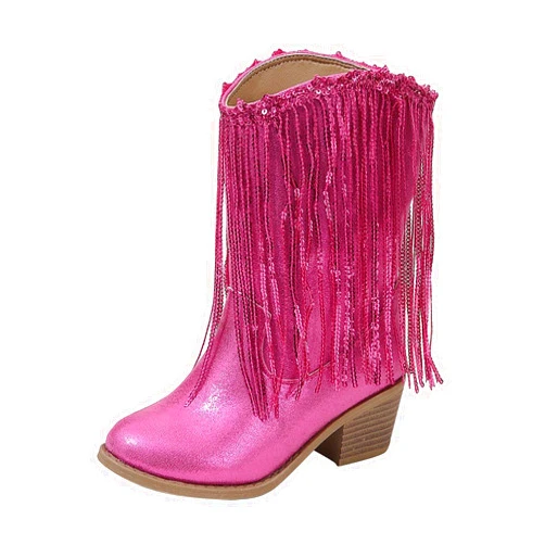 Generic Kids Talk Boots Fashion Big Kids Winter Water Proof Flat Keep Warm Snow Boots Comfortable Shoes Girls Rain Boot