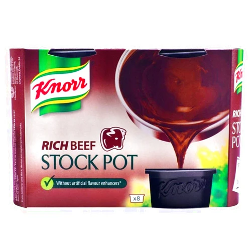 Knorr Rich Beef Stock Pot (8x28g)