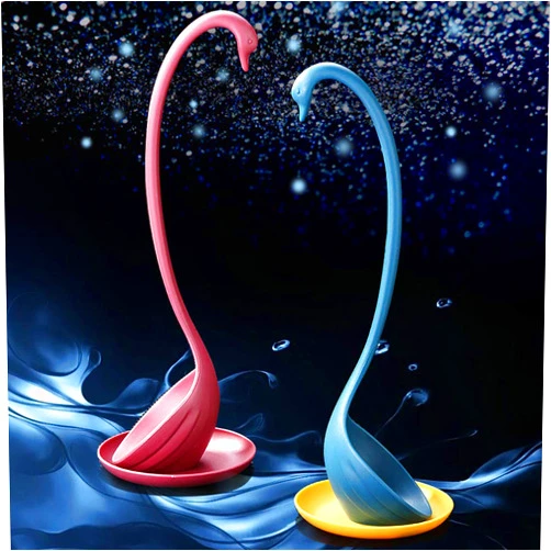 ZP ZaoProteks ZPS1006 Soup Ladle Spoon Great for Cooking, Soup, Chili, Gravy, Salad Dressing and Pancake Batter, 2 Pack