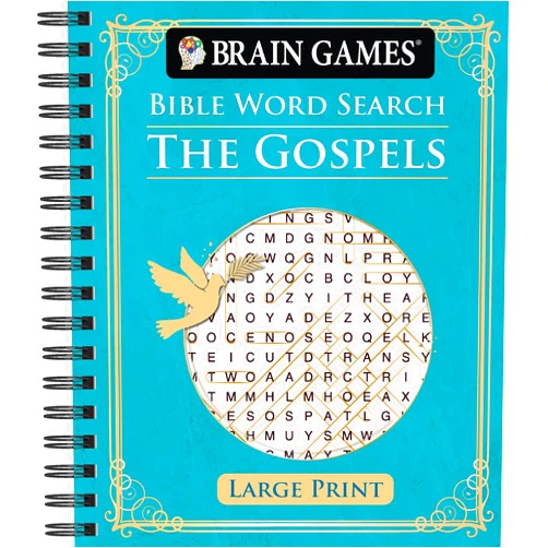 By Publications International Ltd. (Author), Brain Games (Author) Brain Games - Bible Word Search: The Gospels - Large Print