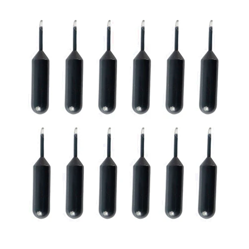Siktorrwd 12 Pcs Ink Refills for Identity Theft Protection Roller Stamps, Protect ID Stamp Roller Ink Refill Replacement Confidential Roller Stamp Refill Ink to Cover Personal Mail Address Information, Black