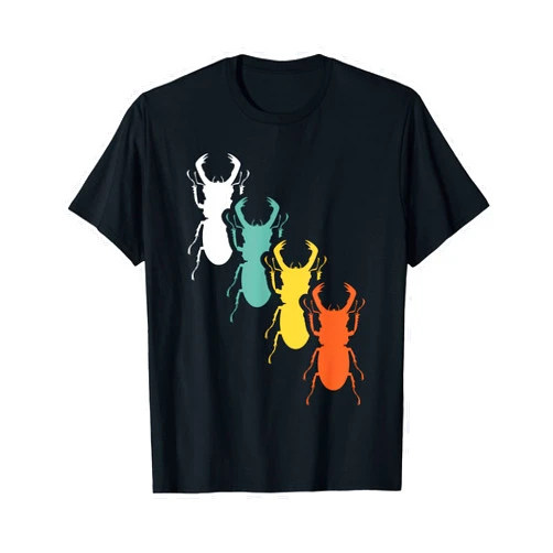 Hercules Beetle Lover Gift Co. Hercules Beetle Retro Vintage T-Shirt