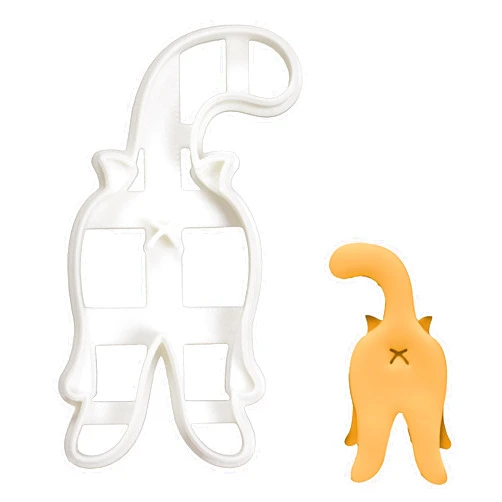 Bakerlogy Kitty Butt cookie cutter, 1 piece - Bakerlogy