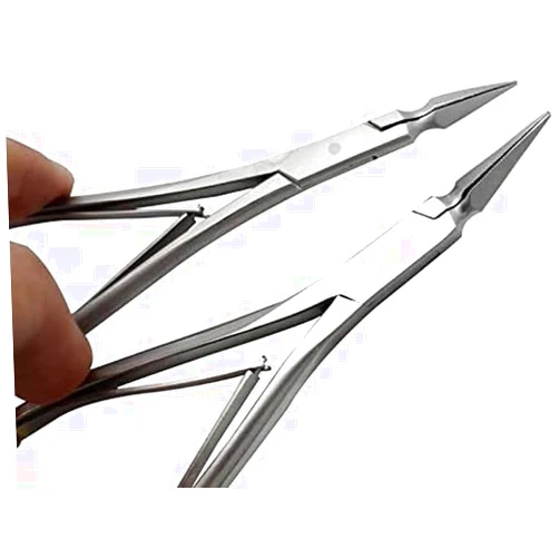 SERZG （Straight Head+ Elbow）Dental Root Fragment Minimally Invasive Tooth Extraction Forcep Tooth Pliers Curved Maxillary Mandibular Teeth Oral Tool 2Pcs