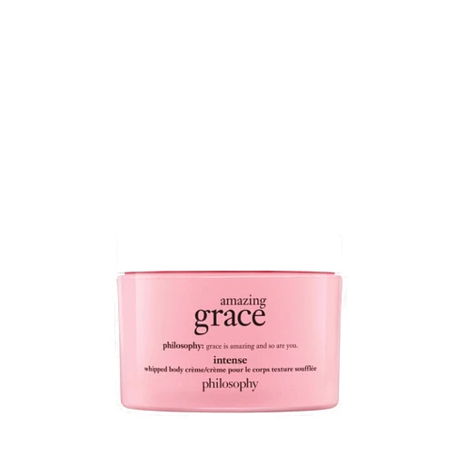 philosophy whipped body crème - luxury scented body lotion - formulated with shea butter & natural oils for fast absorbing hydration - skin feels soft and smooth - suitable for all skin types