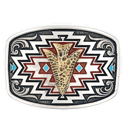 Montana Silversmiths Women's Center Of It All Arrow Belt Buckle - A872