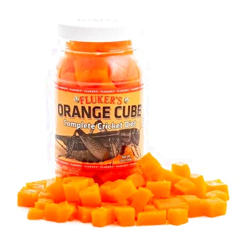 Fluker's Orange Cube Complete Cricket Diet 12 oz - Pack of 10