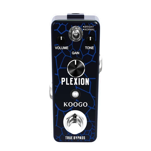 Koogo Distortion Pedal Plexion Dist Effects Pedals with Bright & Normal Working Modes True Bypass …
