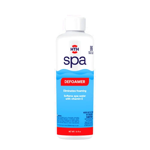 HTH Spa 86116 Defoamer, Spa & Hot Tub Chemical Eliminates Foaming, Softens Water, 16 oz