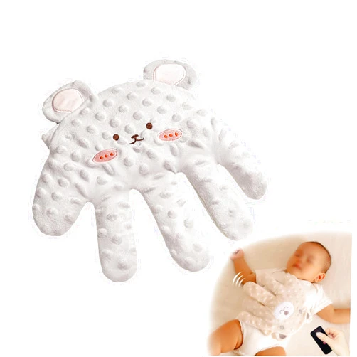 EVANUUI Baby Patter for Sleep, Baby Pillows for Sleeping for Newborn, Electric Baby Soothing Palm with Remote Control, Baby Sleep Automatic Beater, Baby Sleeping Palm (F)