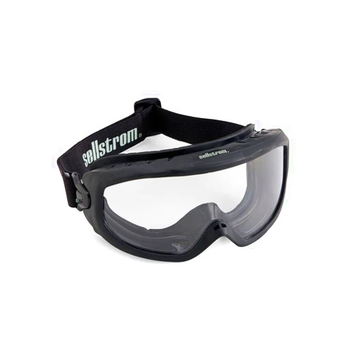 Sellstrom Odyssey II Wildland Fire Safety Goggles - Anti-Fog, Anti-Scratch Eye Protection Goggles for Men & Women - FR Strap, fits over Glasses, ANSI Z87.1